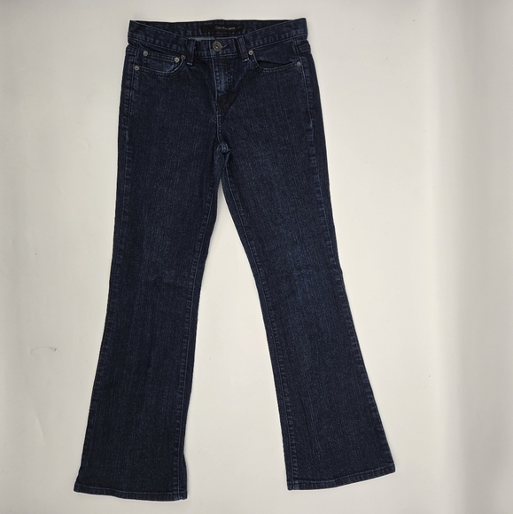 Calvin Klein Jeans Flare Fit Dark Denim Wash Size: 29/8 - Picture 1 of 10